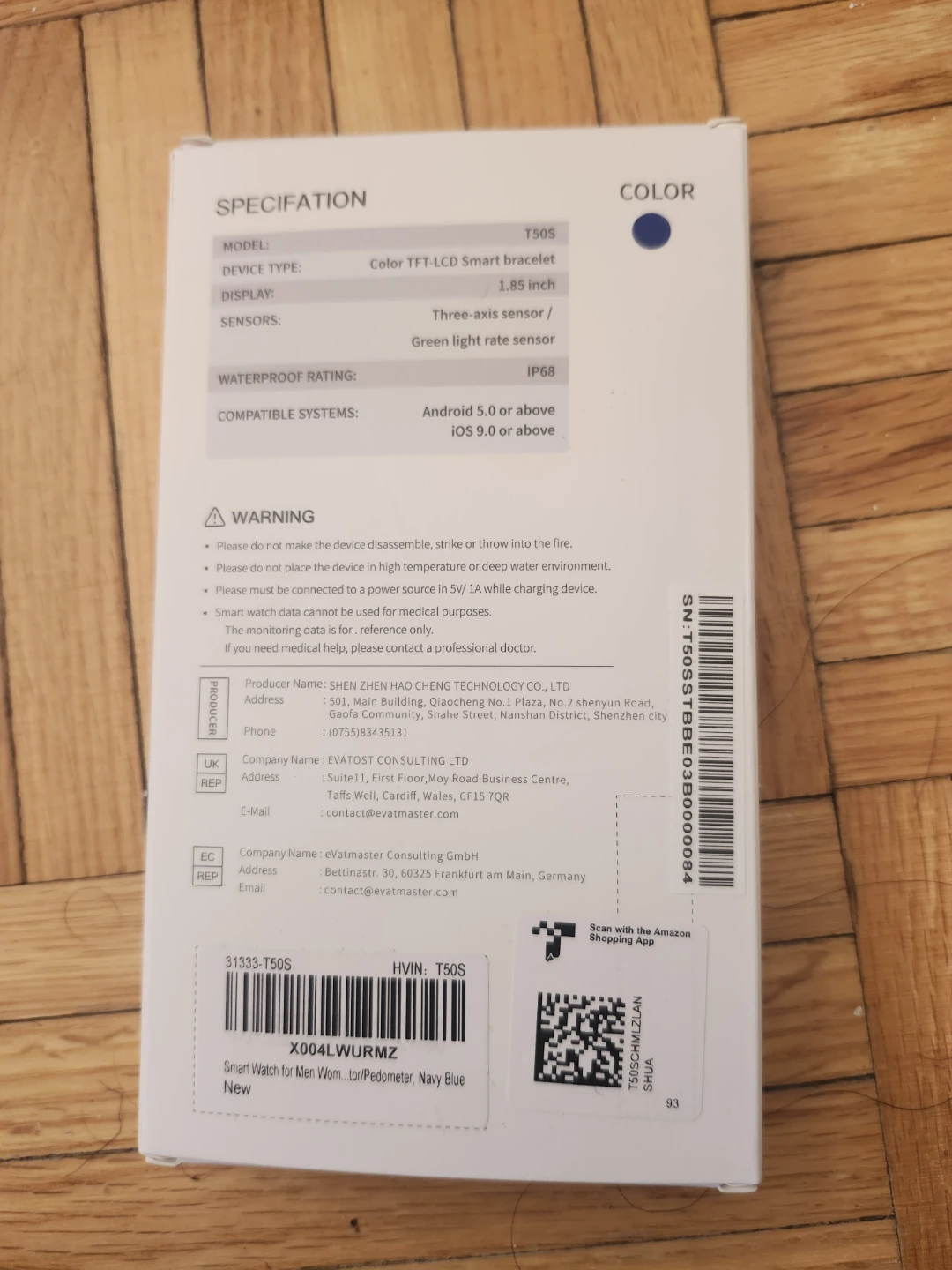 New Stecei T50S Smart Watch Fitness Tracker - photo 2