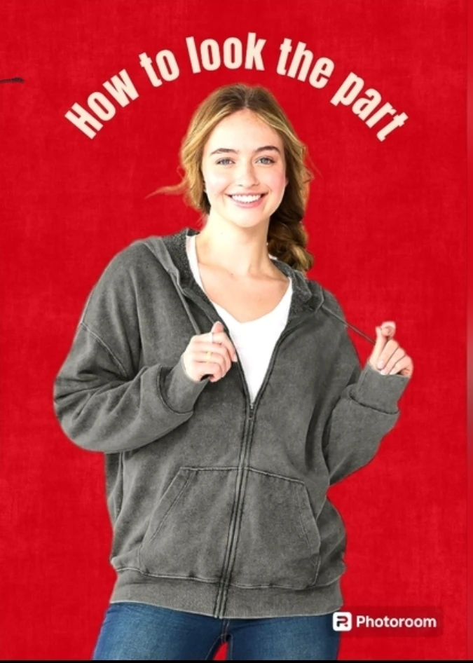 #Cleanout ♻️ NWT Zip Up Hoodie w Pockets 3XL - photo 3