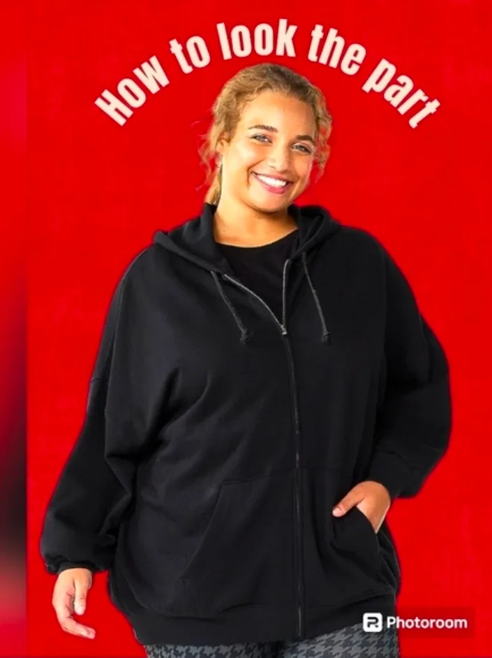#Cleanout ♻️ NWT Zip Up Hoodie w Pockets 3XL image indicator(5)