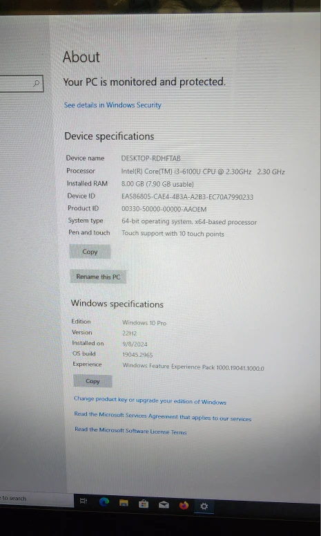 HP All-in-One Touch Screen Desktop PC #Cleanout - photo 3