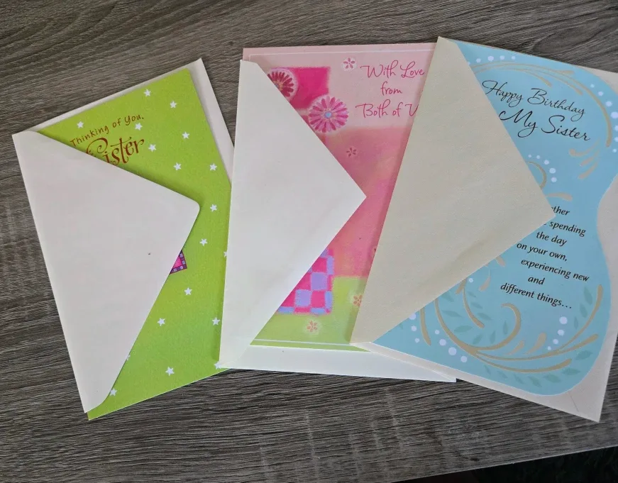 Sister Birthday & Thinking of You Greeting Cards