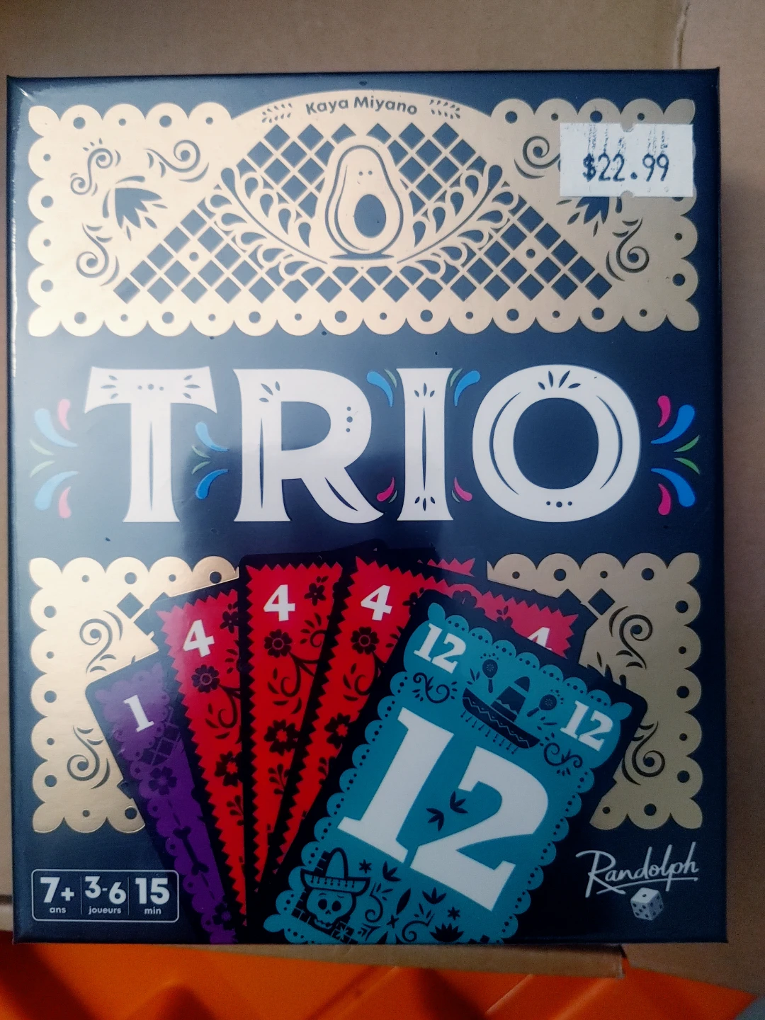 Trio Card Game (good for 7yrs +)