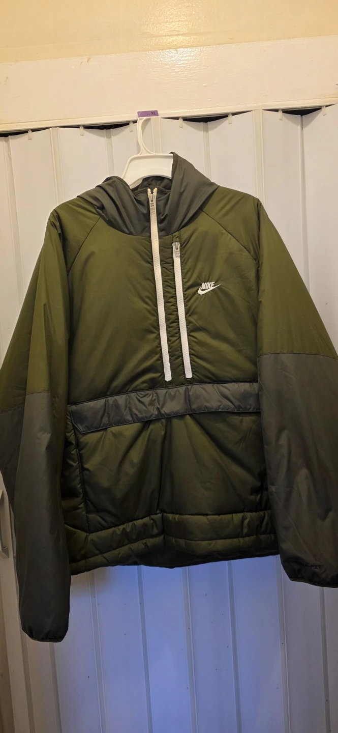 Nike Olive Green Anorak Jacket