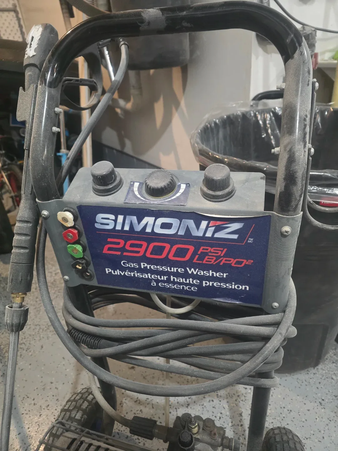 Simoniz 2900 PSI Gas Pressure Washer