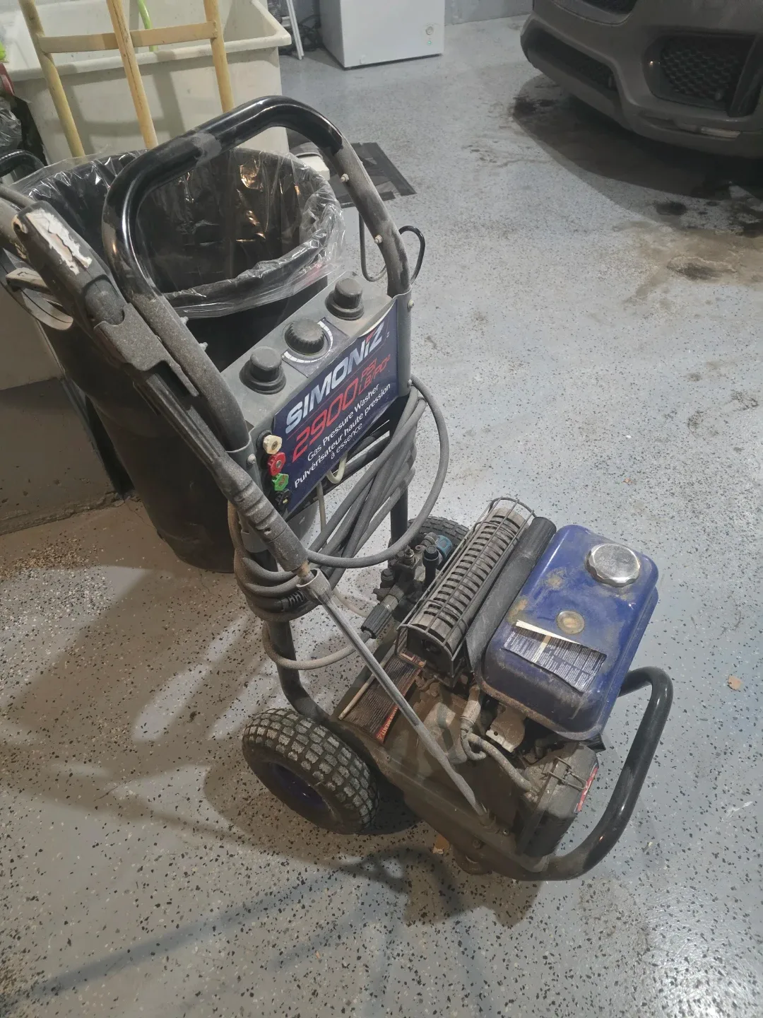 Simoniz 2900 PSI Gas Pressure Washer image indicator(3)