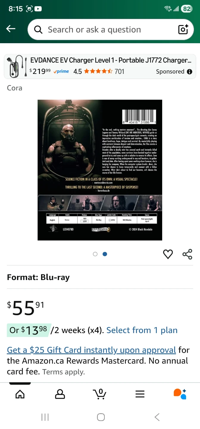 Cora Blu-ray Disc - New - photo 3