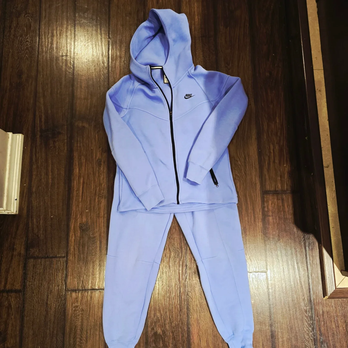 Nike  Tech Tracksuit - Size Small - Light Blue