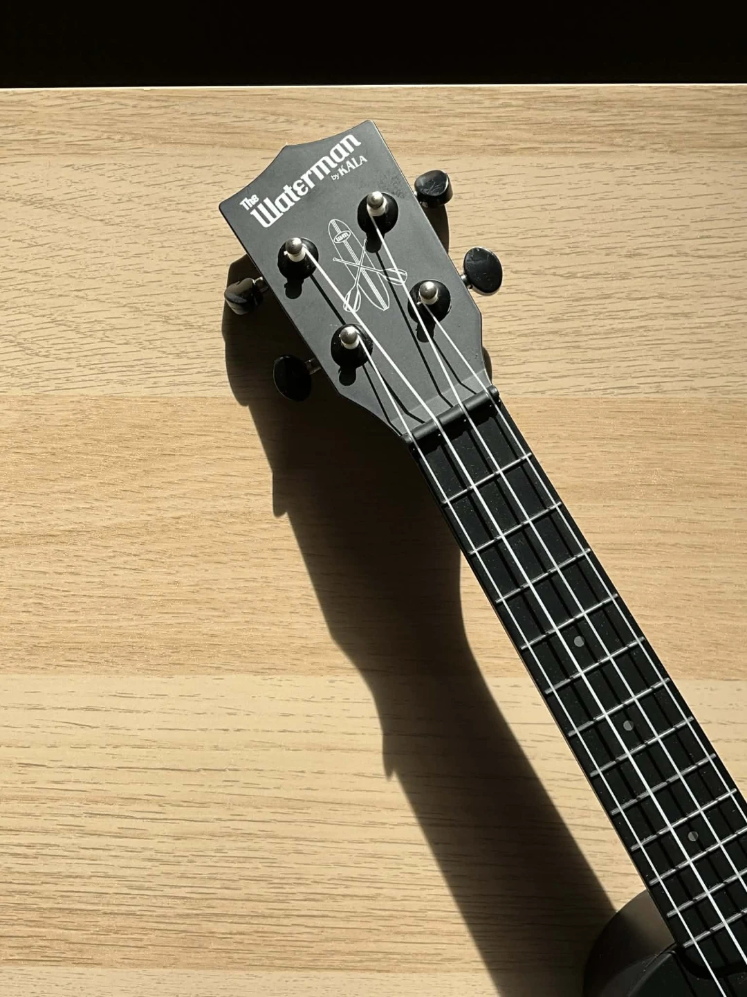 Kala Waterman KA-SWB-BK Black Soprano Ukulele - photo 4