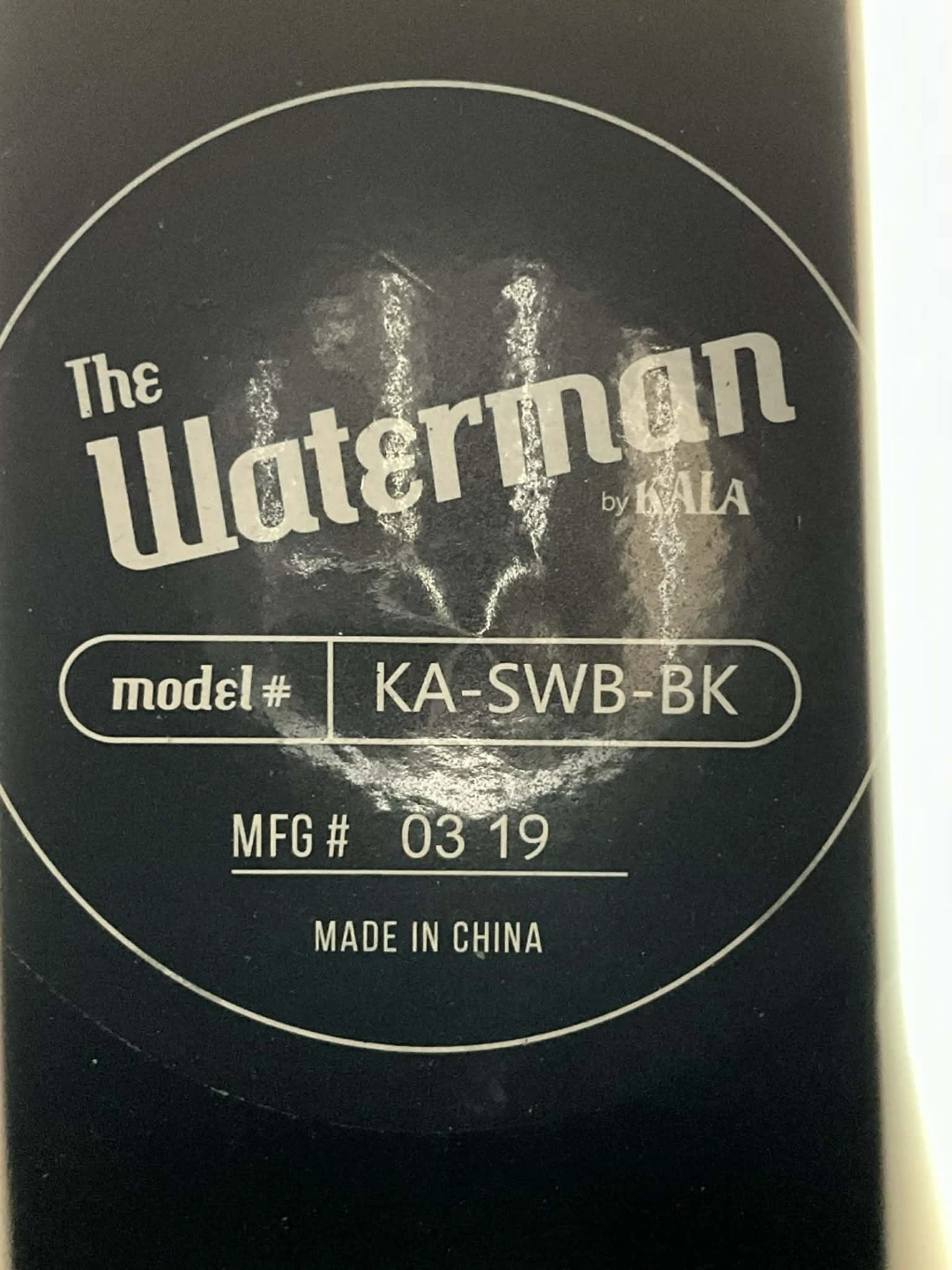 Kala Waterman KA-SWB-BK Black Soprano Ukulele - photo 5