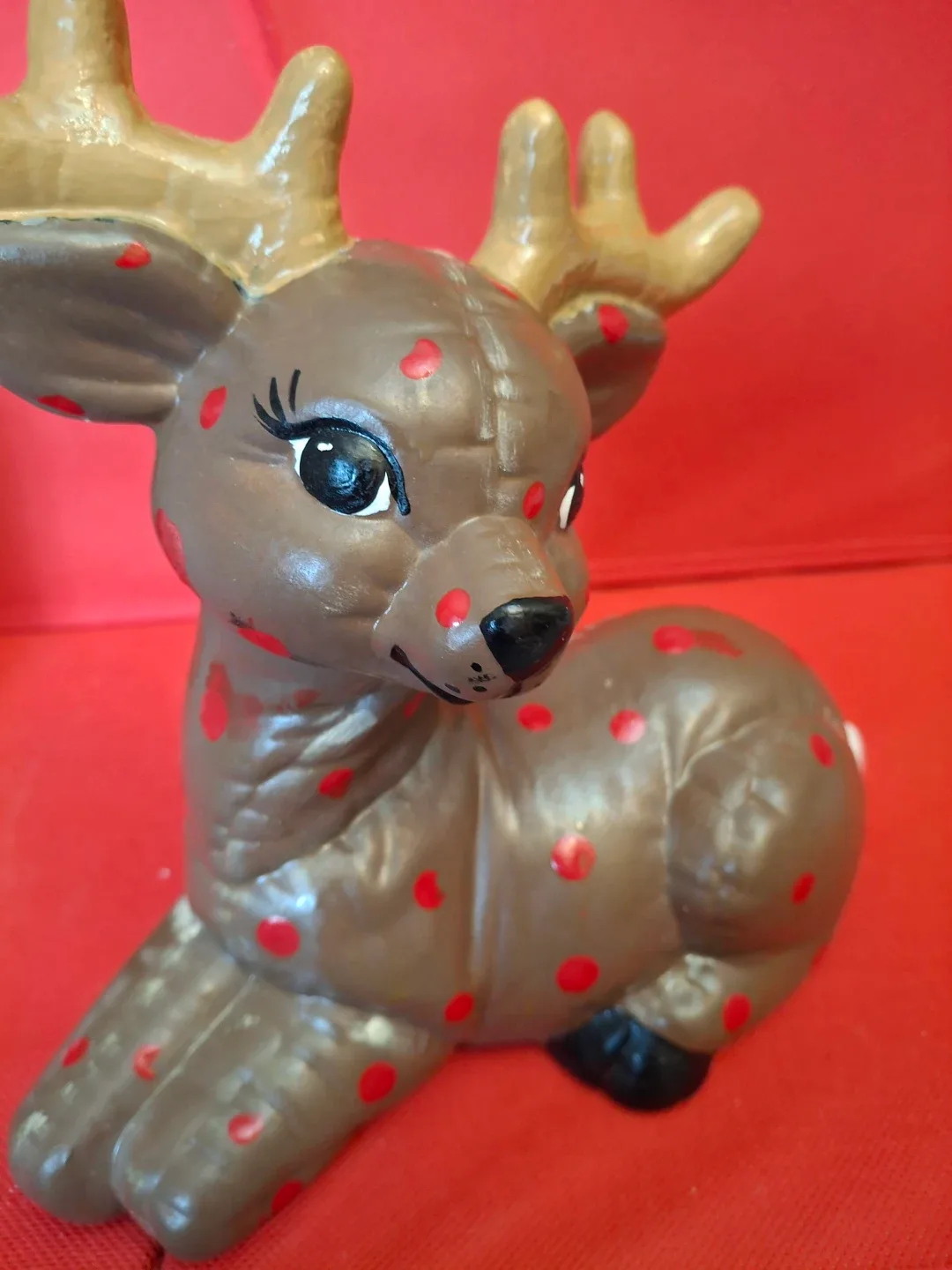 Vintage Ceramic Deer Figurine image indicator(4)
