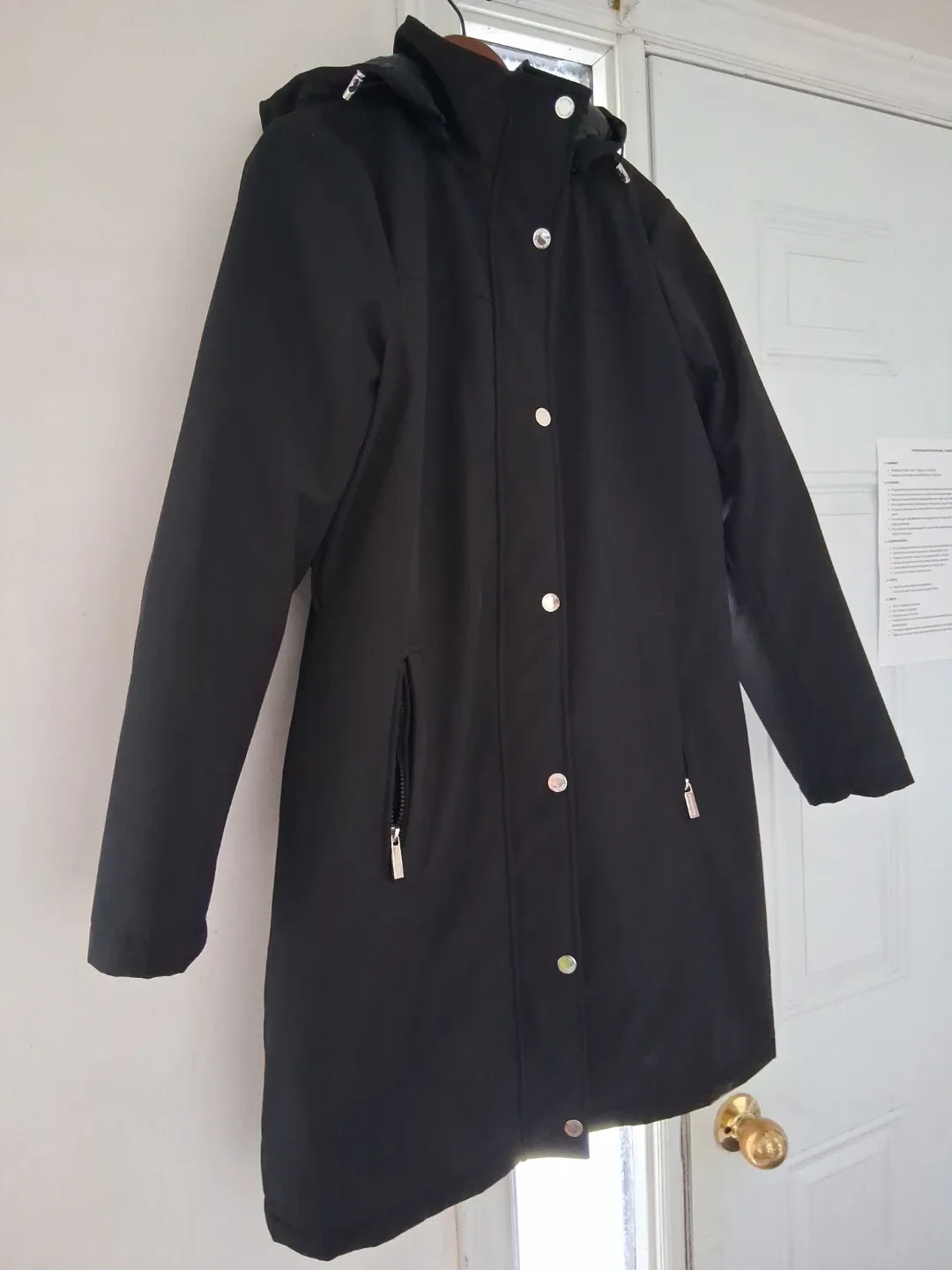 Michael Kors Black Coat - Size M