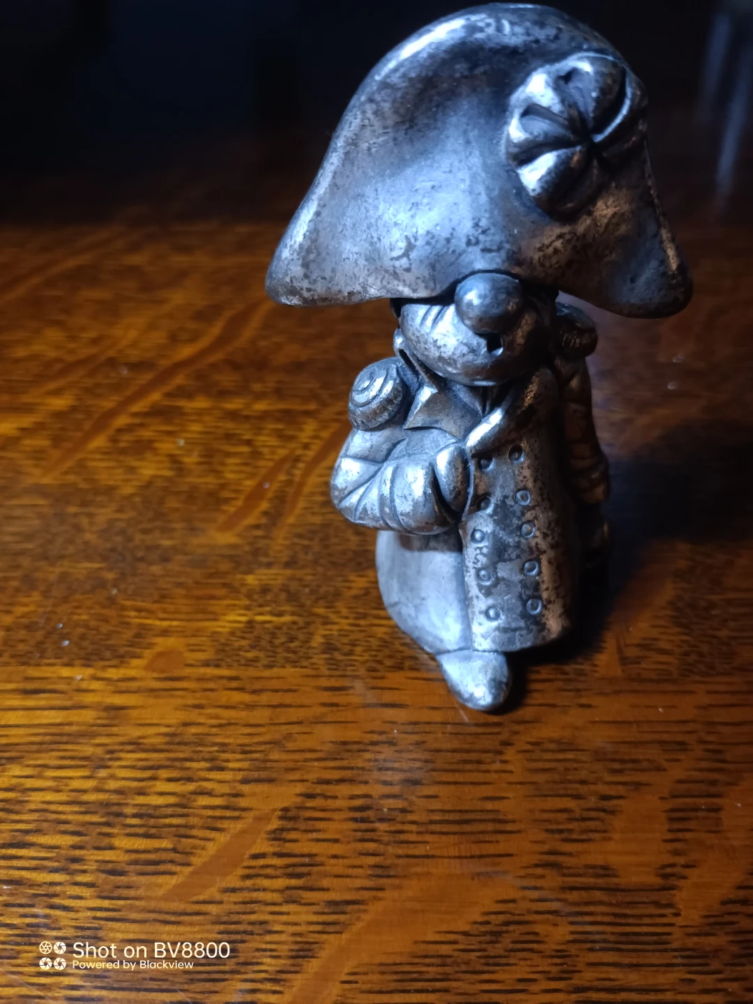 Vintage Pewter Napoleon Figurine
