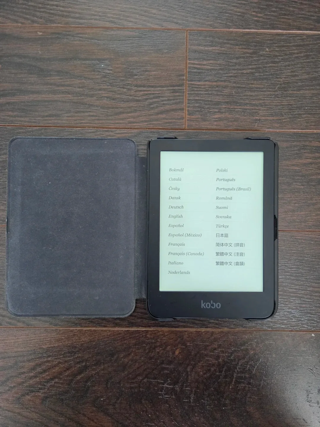 Kobo eReader with Cover