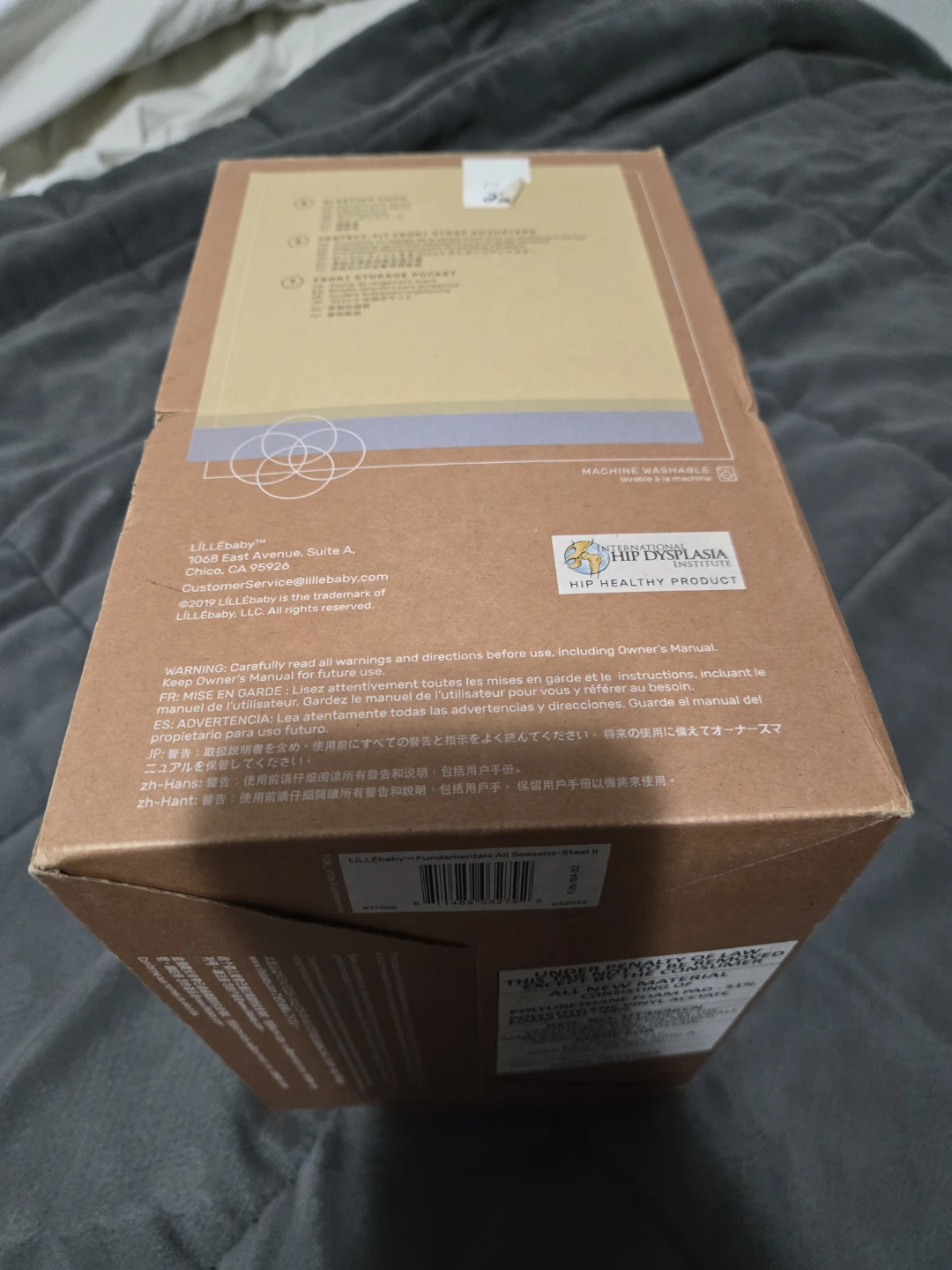 LILLEbaby All Seasons Baby Carrier - Steel Grey - photo 2
