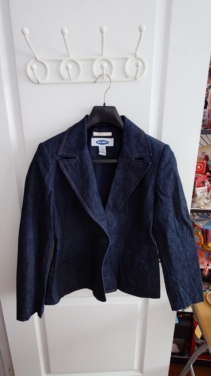Old Navy Denim Blazer - Size S