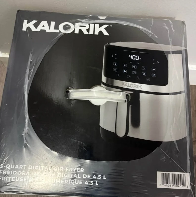 Kalorik 5-Quart Digital Air Fryer - New in Box!