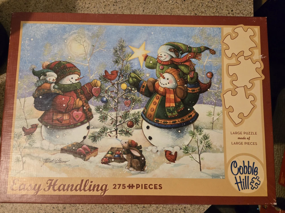 Cobble Hill Christmas 275 Piece Puzzle