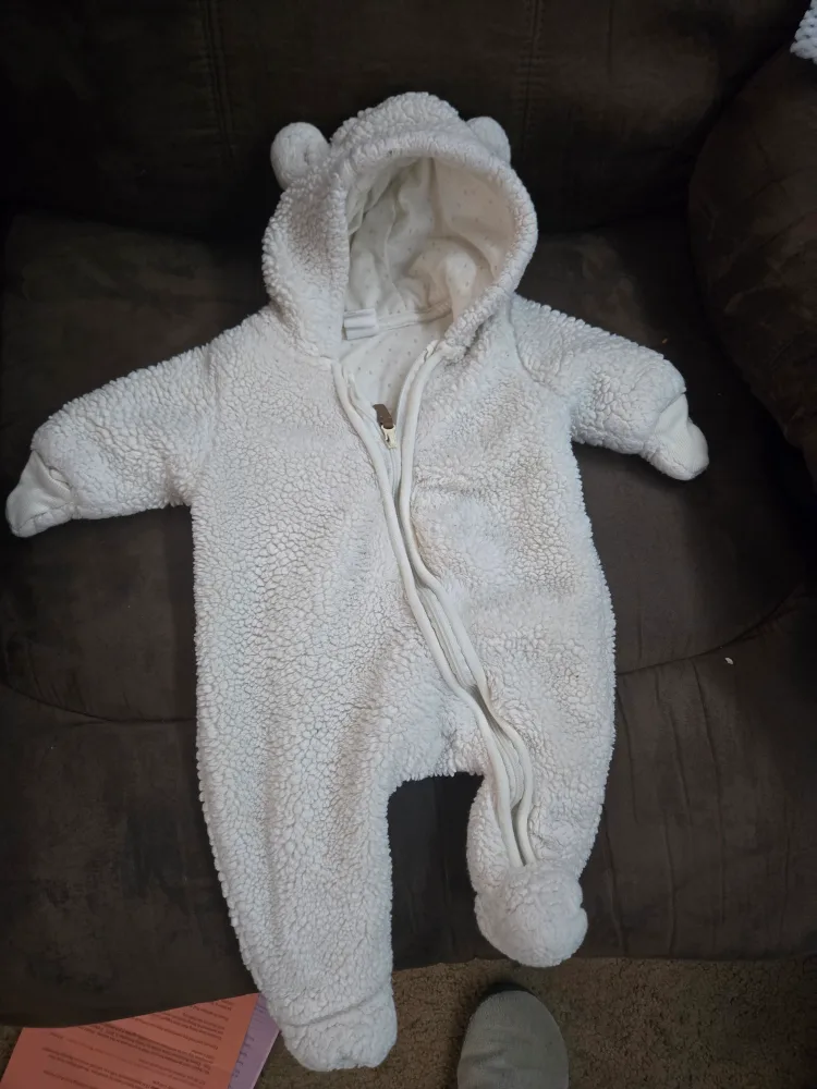Baby Bear Snowsuit - newborn