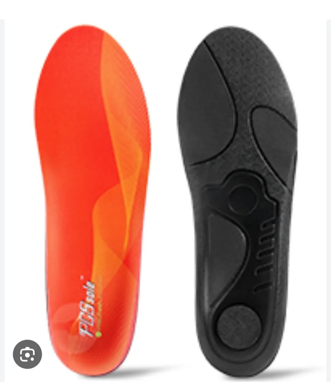 PCSsole Plantar Fasciitis Insoles, Men's 10-10.5, Women's 12