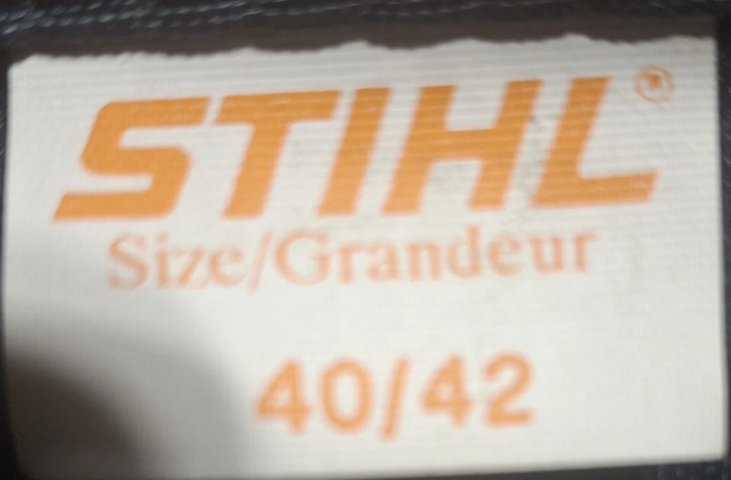 Chainsaw cutting pants never used - photo 2