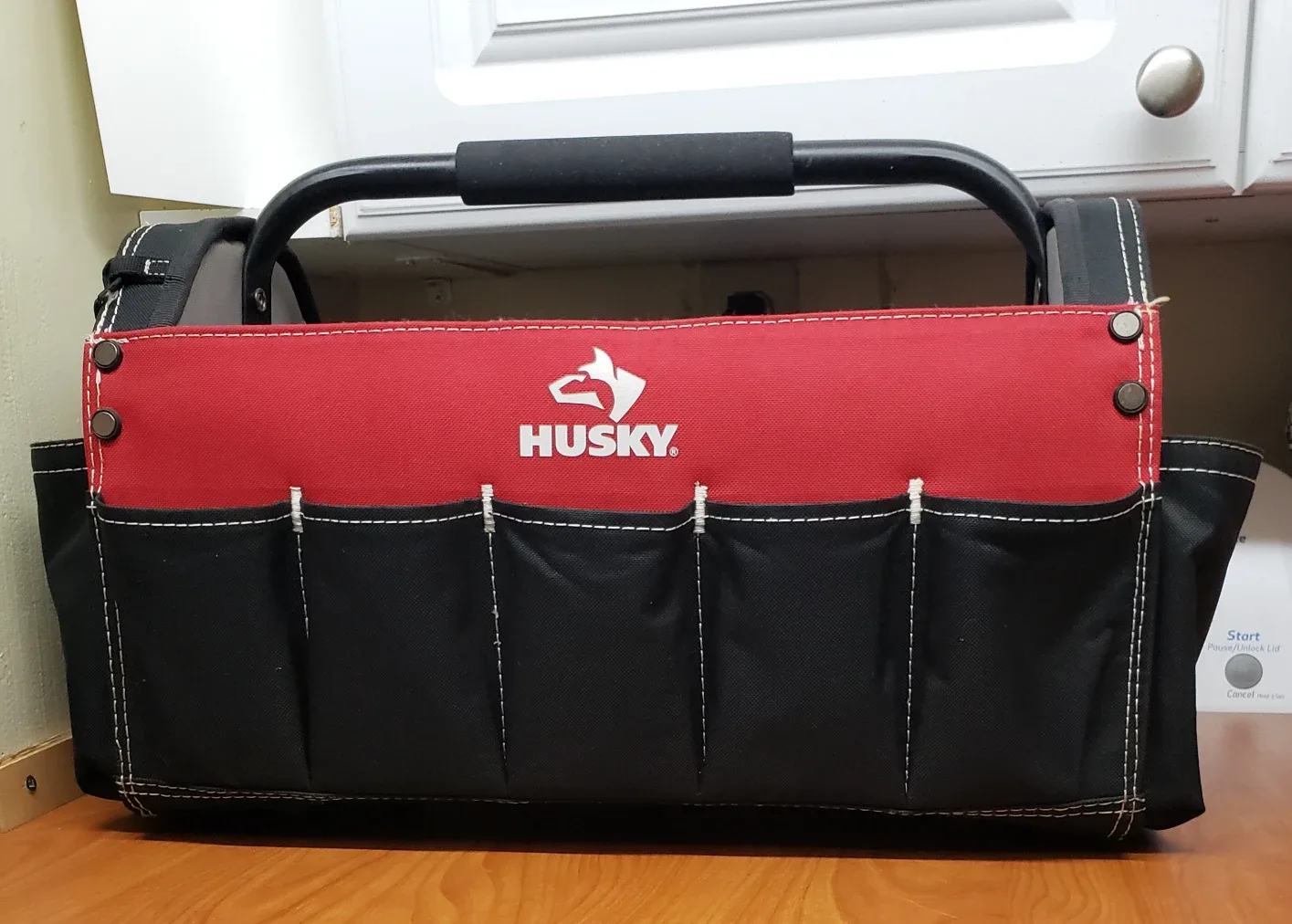 Husky 17-inch Open Tool Tote image indicator(3)
