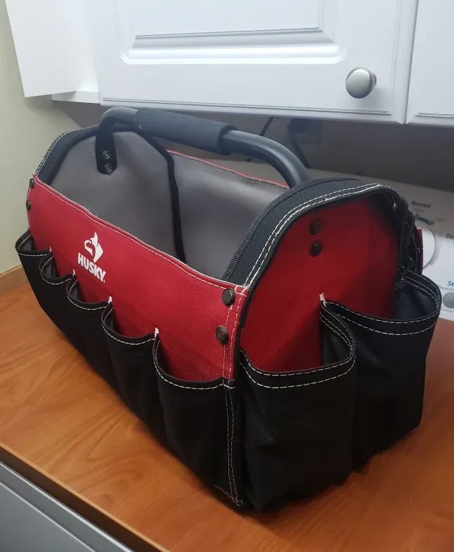 Husky 17-inch Open Tool Tote image indicator(9)