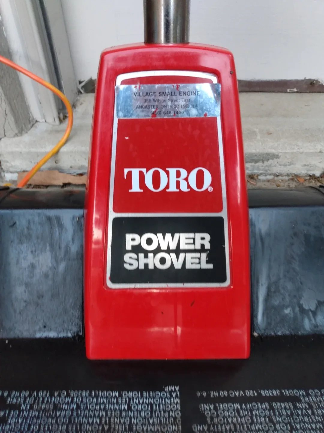 Toro Power Shovel - corded image indicator(2)