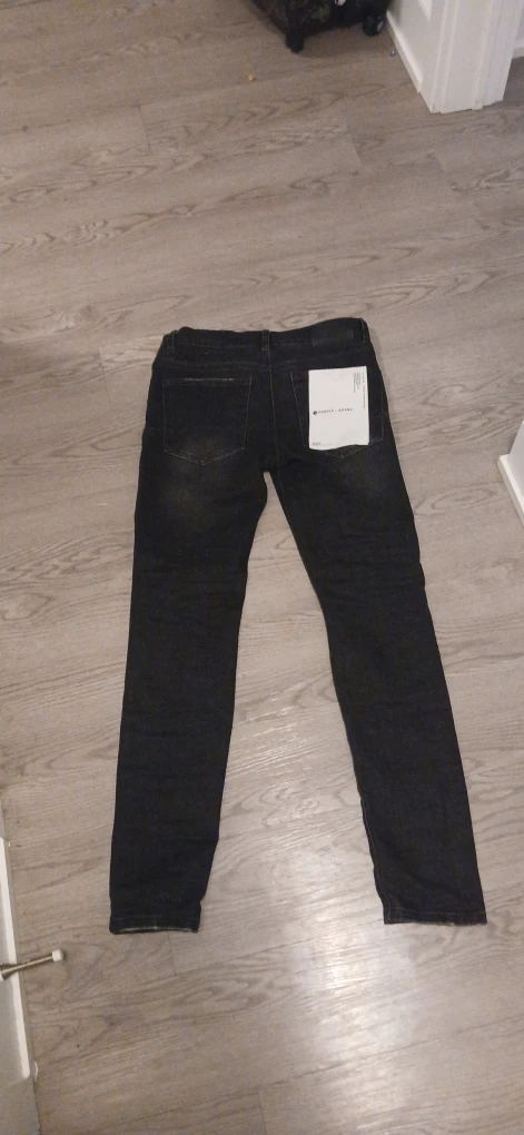 Purple Brand Black Jeans - Size 28 - photo 2