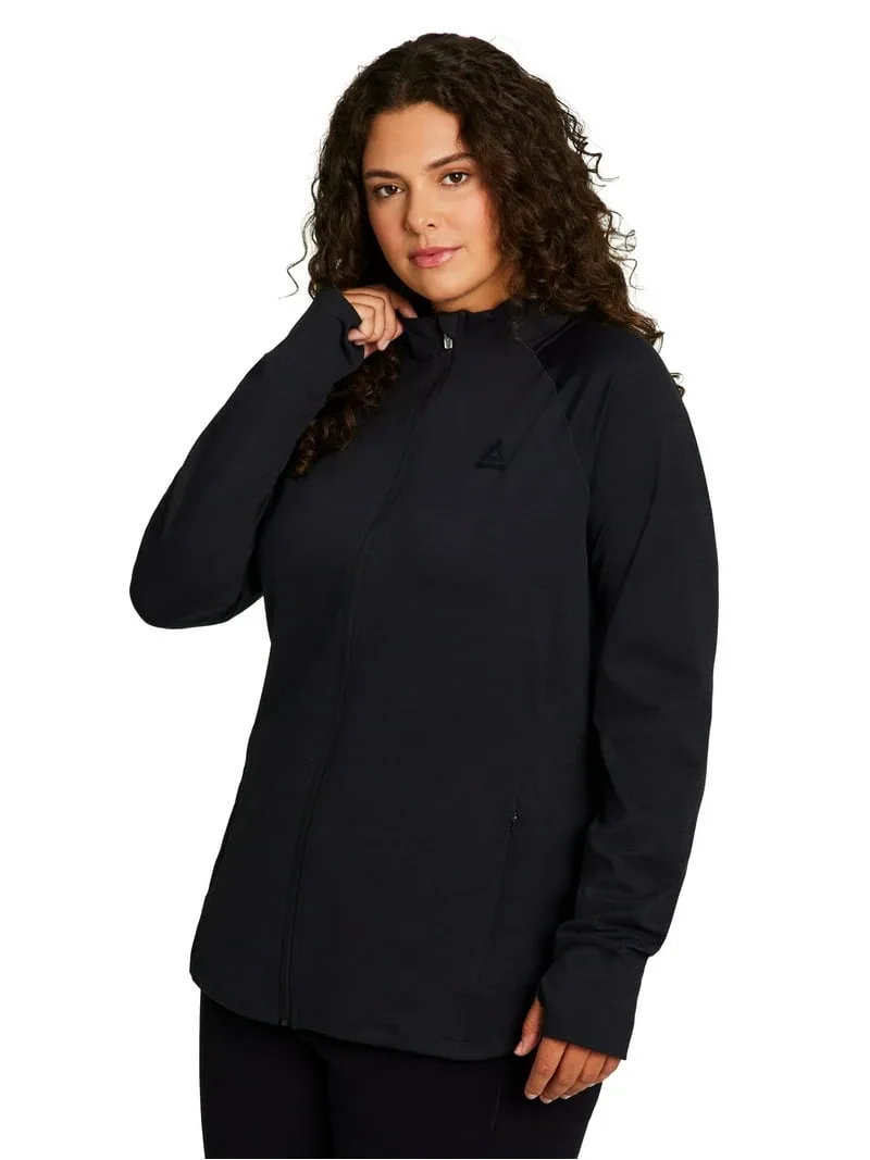 Reebok Women's Full Zip Jacket Black image indicator(2)
