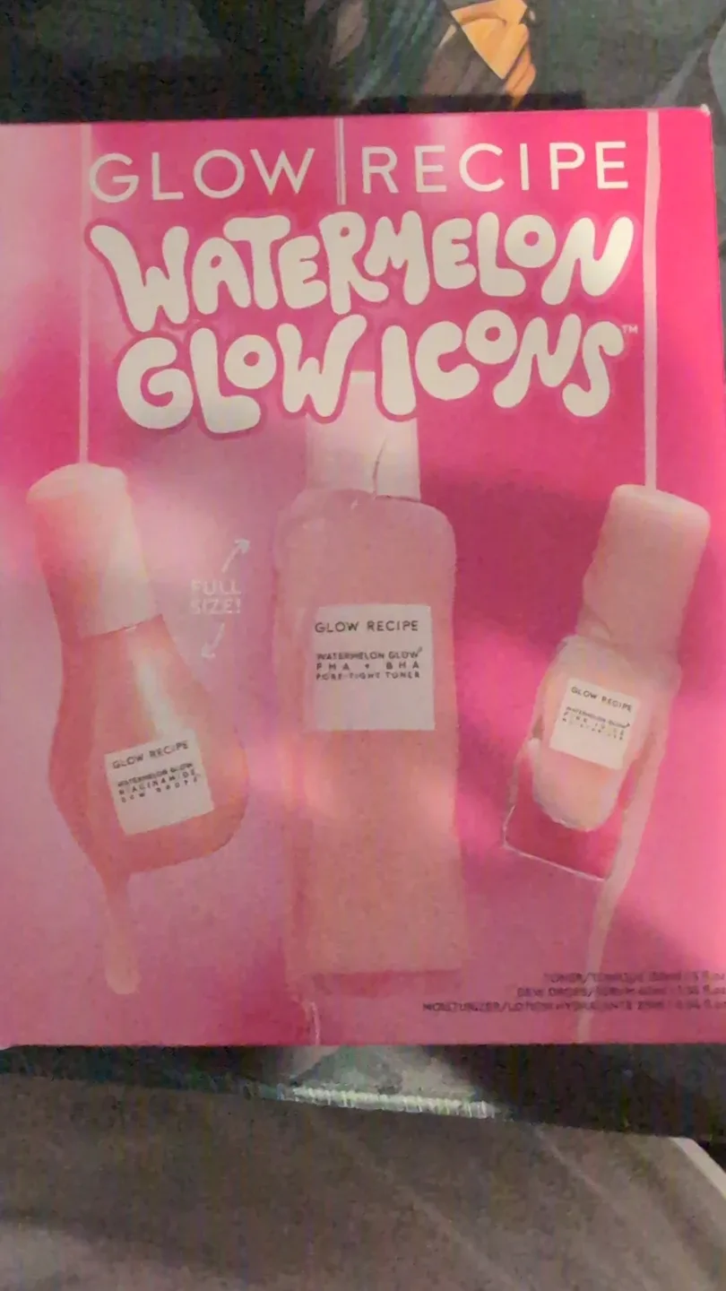 Glow Recipe Watermelon Glow Icons Set