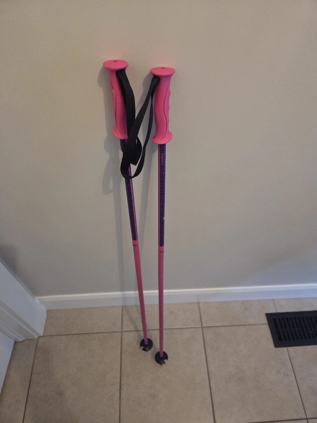 Elan Ski Poles - Pink, 105cm