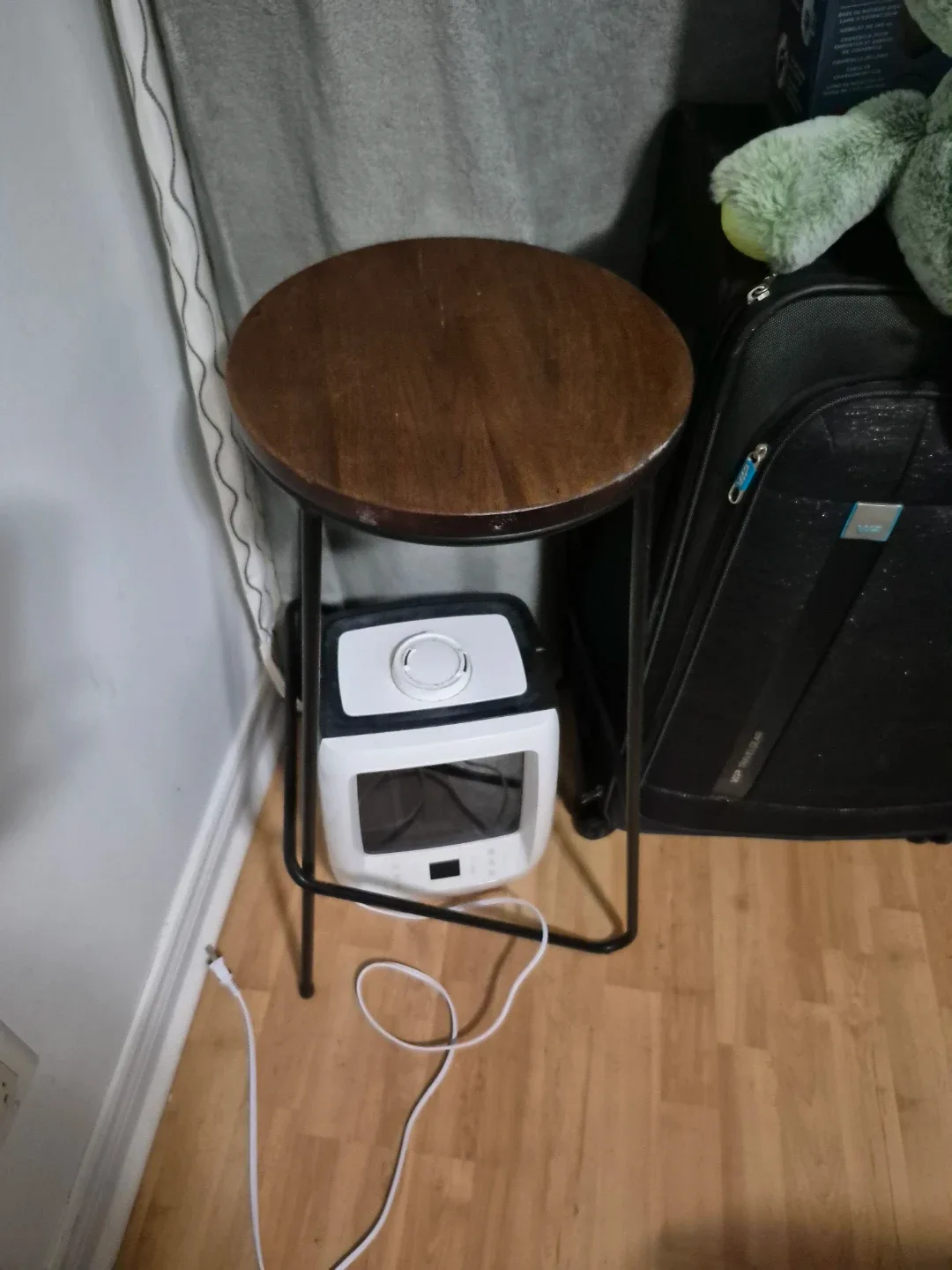 Round Wooden Top Stool