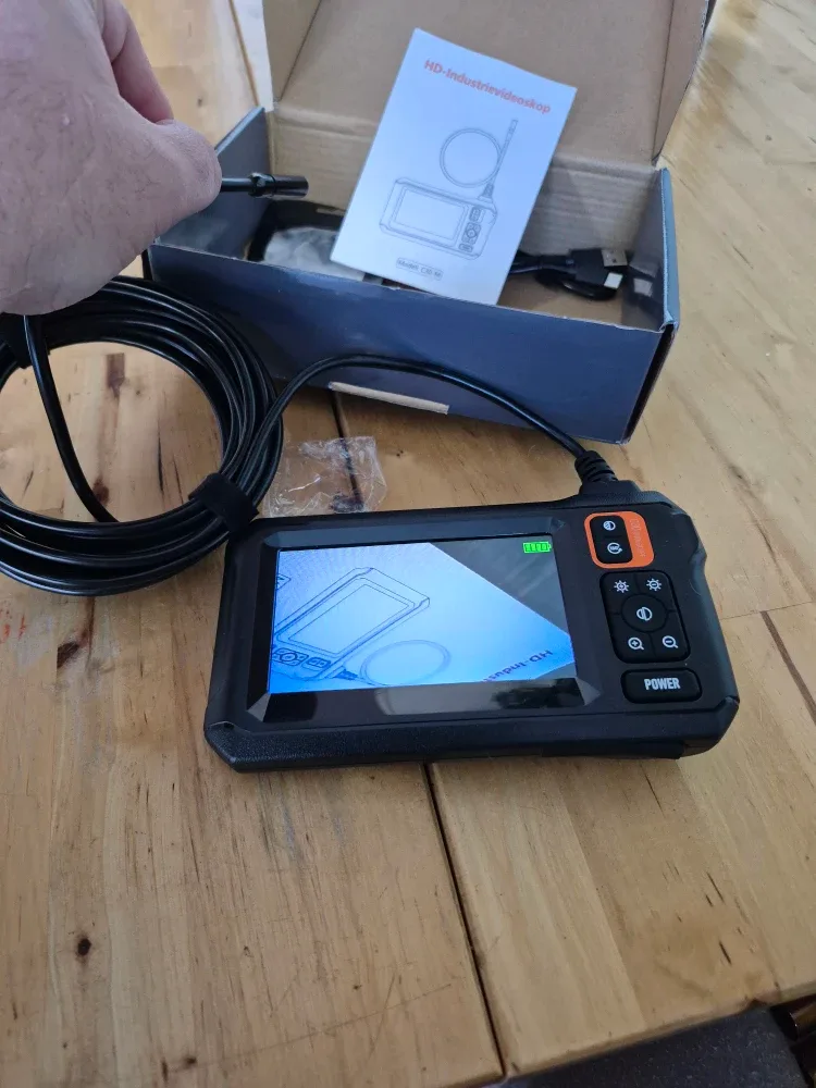 Daxiongmao Endoscope Camera w/ Light, 4.3" IPS Screen image indicator(4)