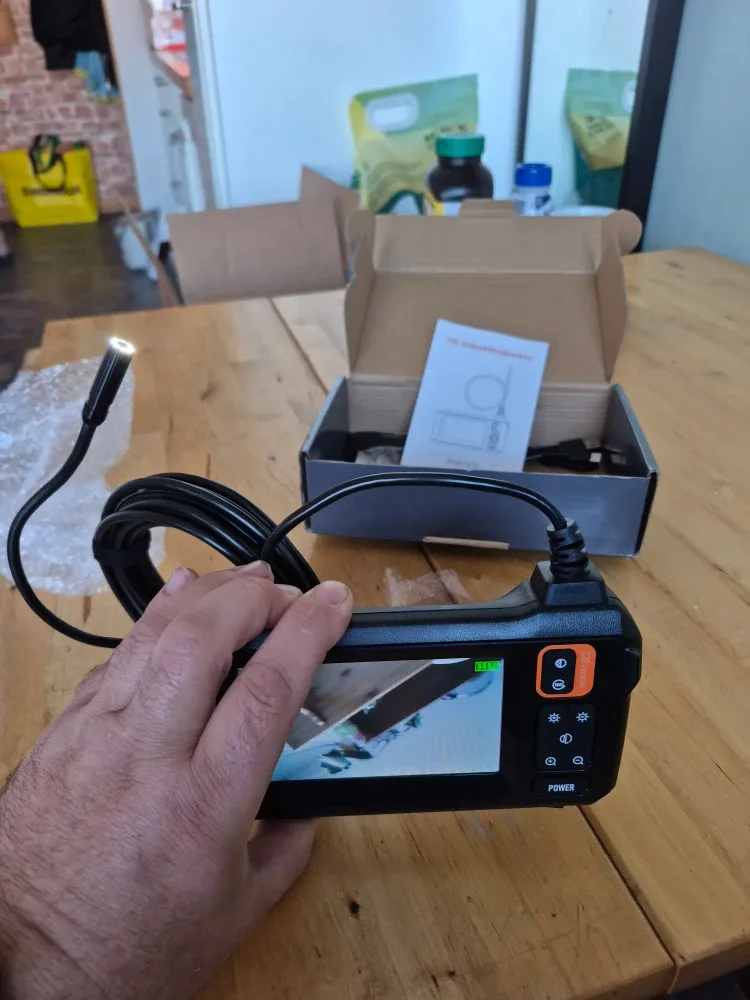 Daxiongmao Endoscope Camera w/ Light, 4.3" IPS Screen image indicator(5)