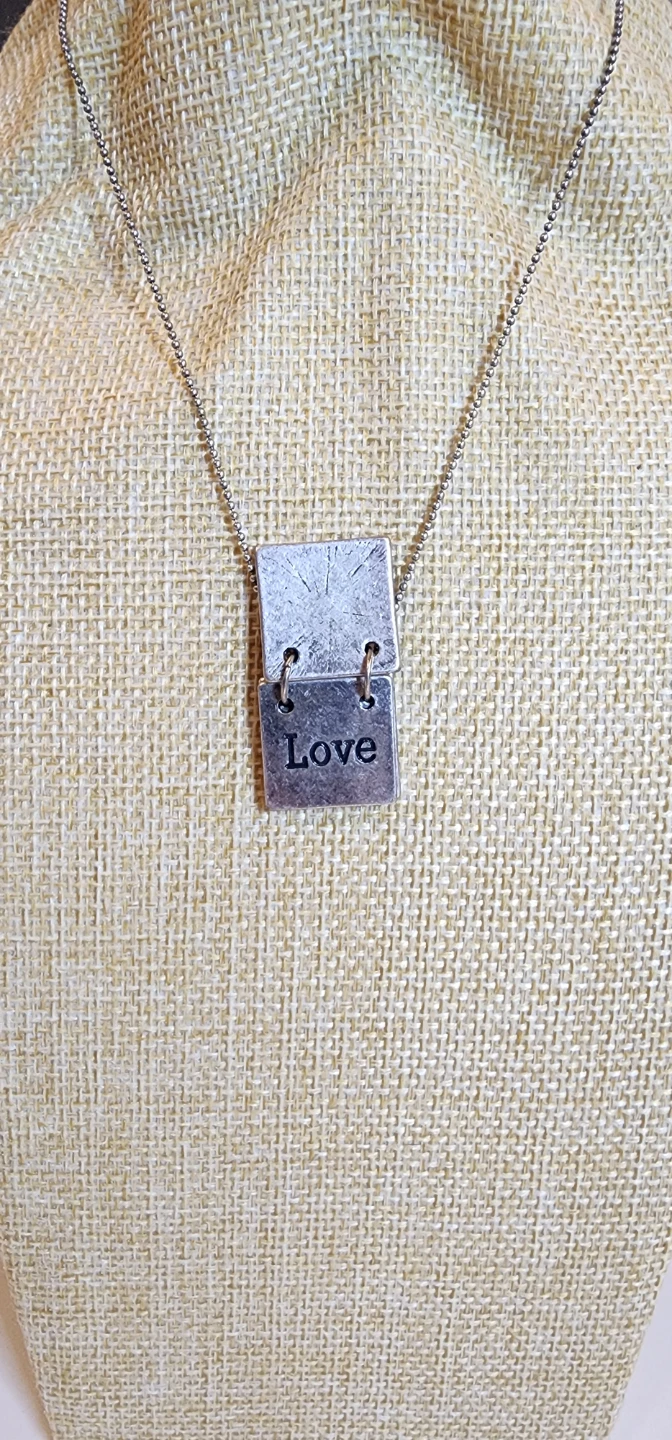 90s Roxy "I Love You" Flip Book Necklace - photo 3