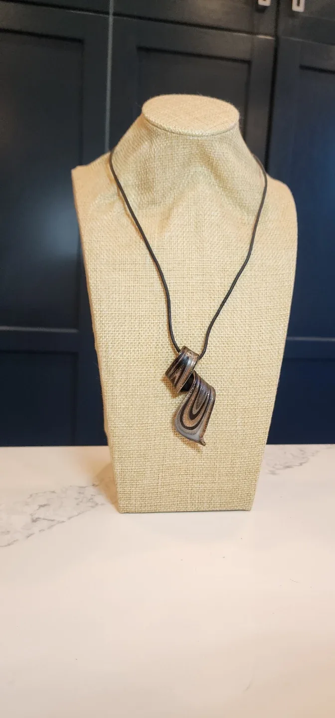 Abstract Pendant Necklace