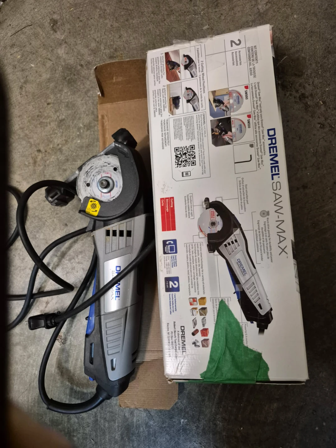 Dremel Saw-Max Tool with Box