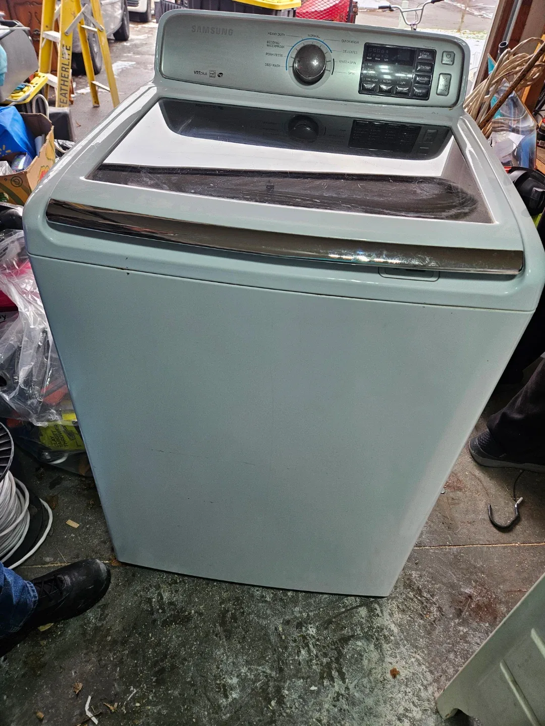 Samsung Top Load Washer - Model WA45N7150AW/AA image indicator(5)