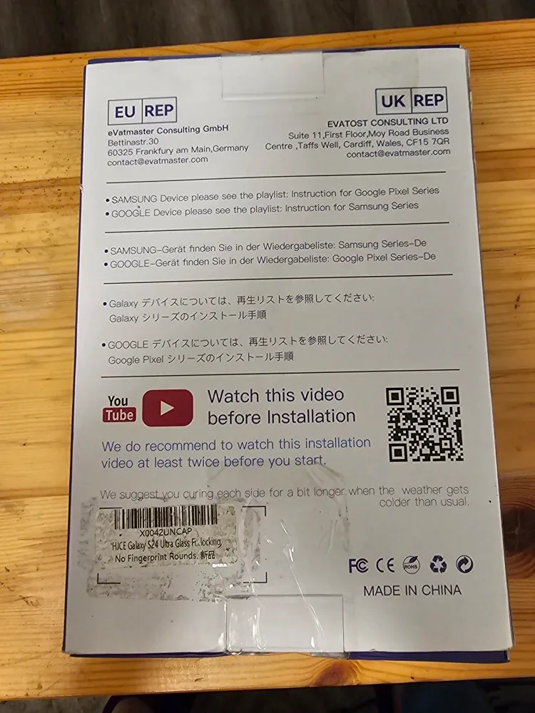 HIKE Tempered Glass Screen Protector for Galaxy S24 image indicator(2)