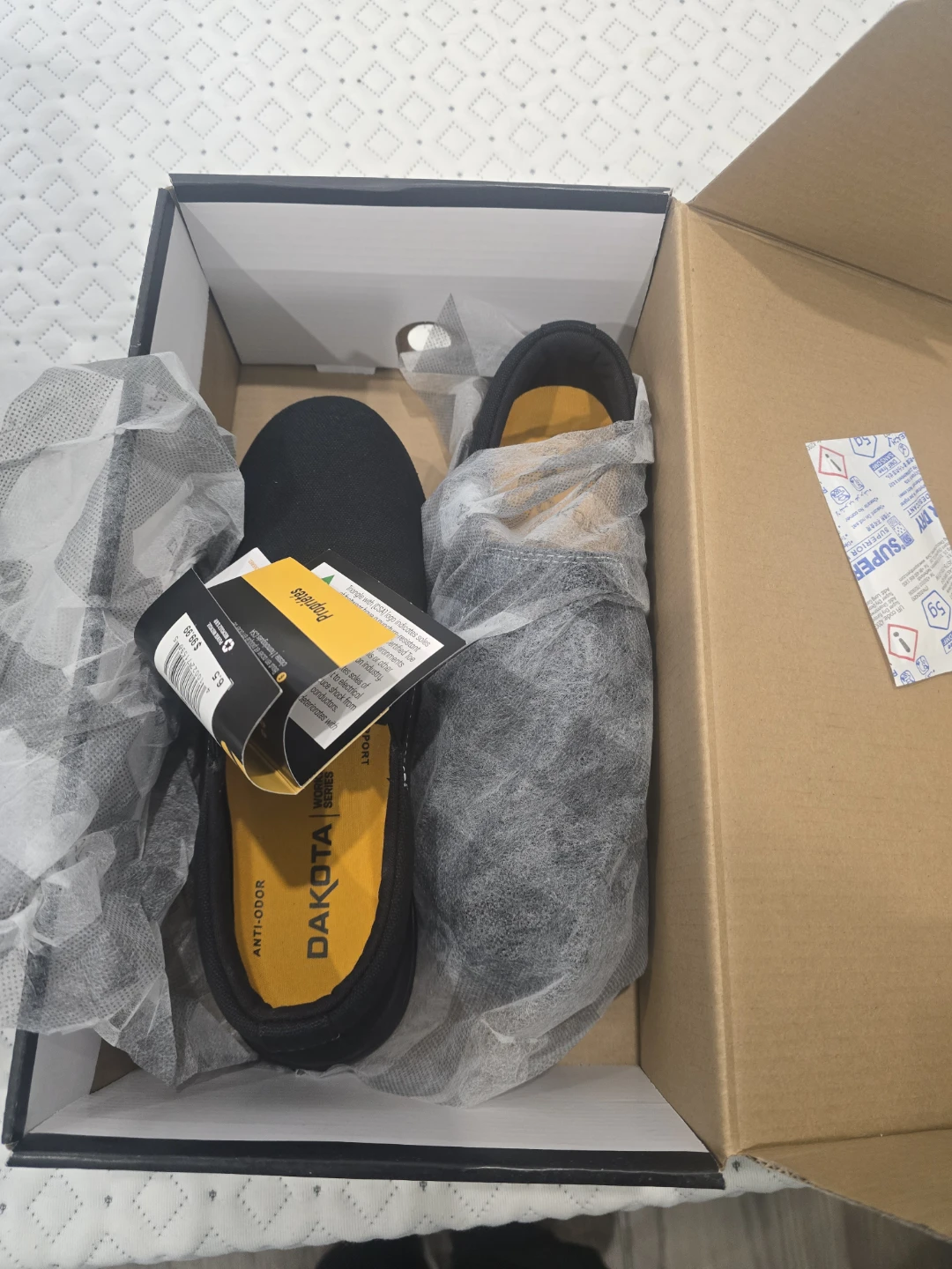 New Dakota Workpro Series Slip-on Shoes - Size 6.5 - photo 3