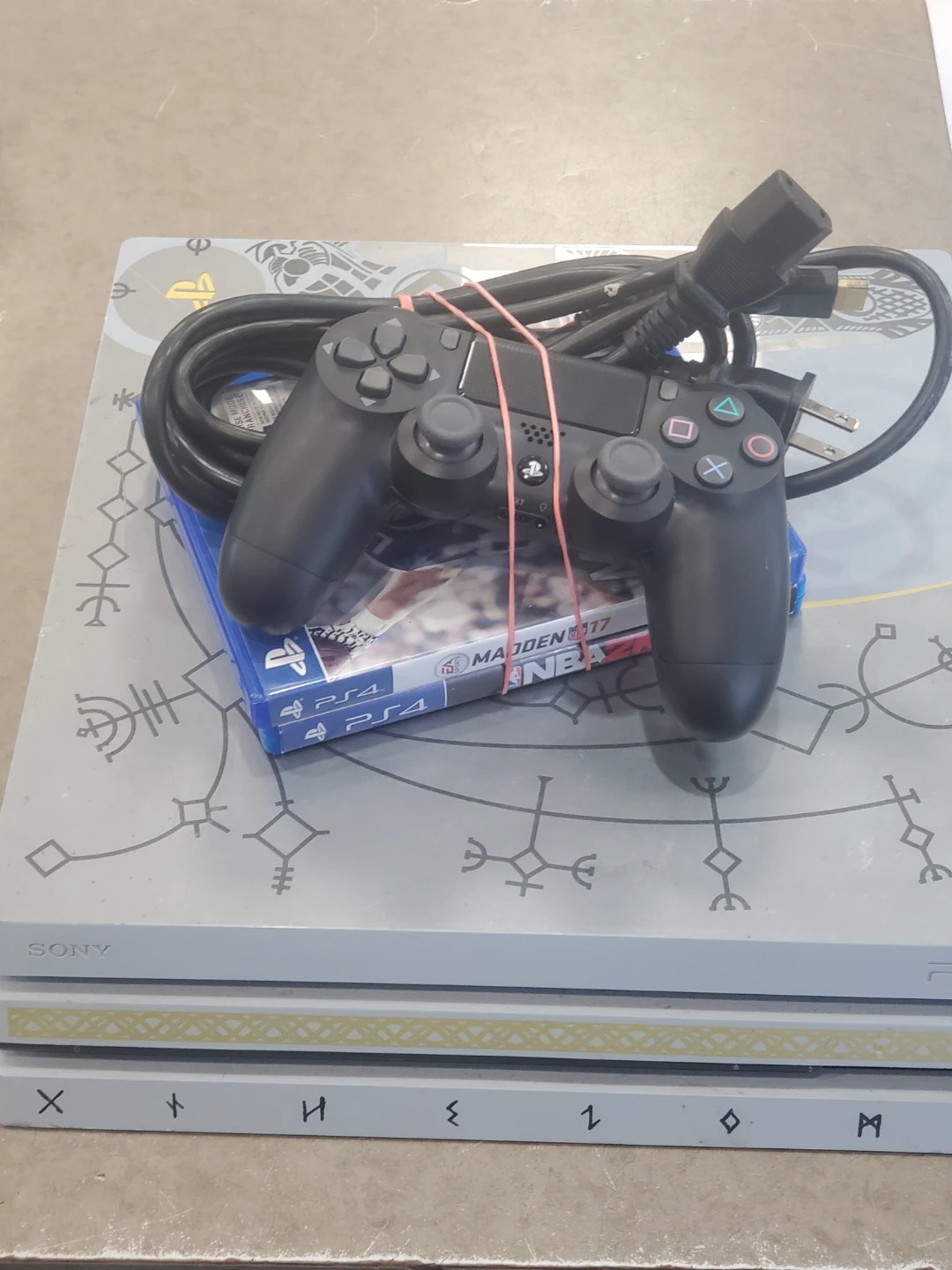 Sony PlayStation 4 Pro God of War Limited Edition Console - photo 3