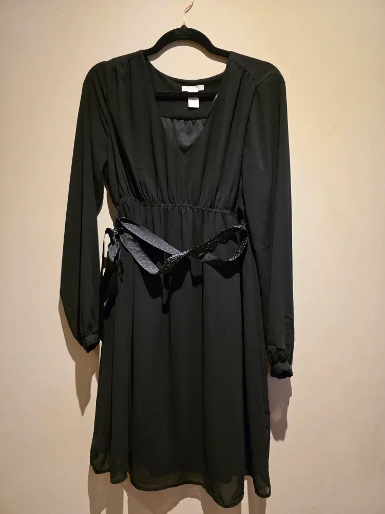 H&M Black Dress - Size M