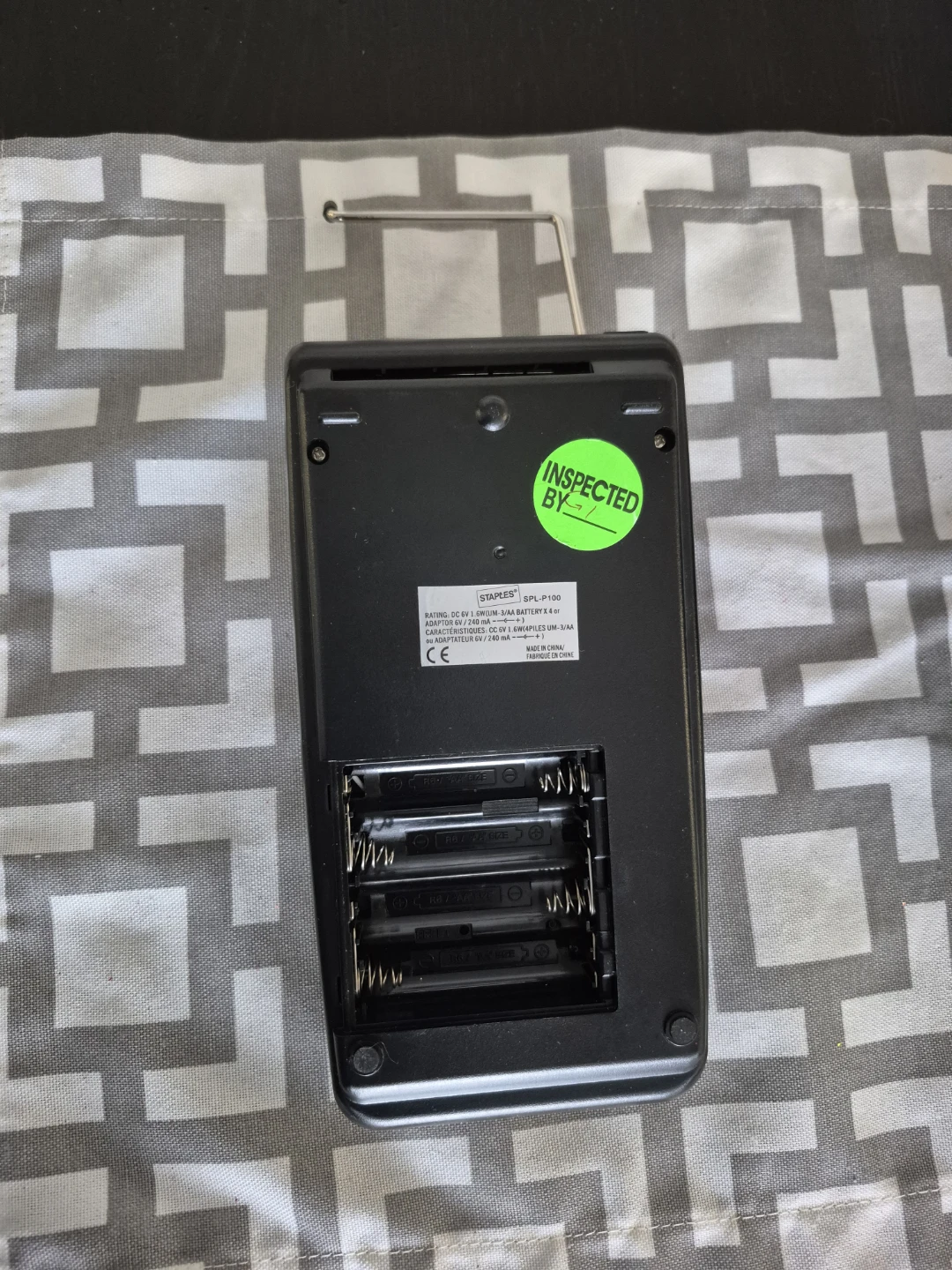 Staples 12-Digit Printing Calculator - photo 2