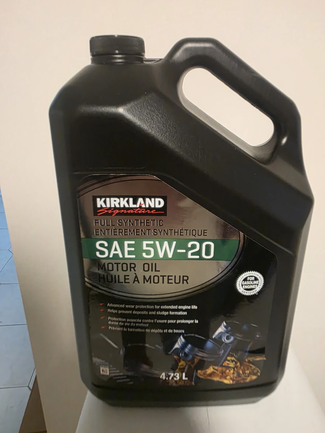 Kirkland Signature SAE 5W-20 Motor Oil - photo 2