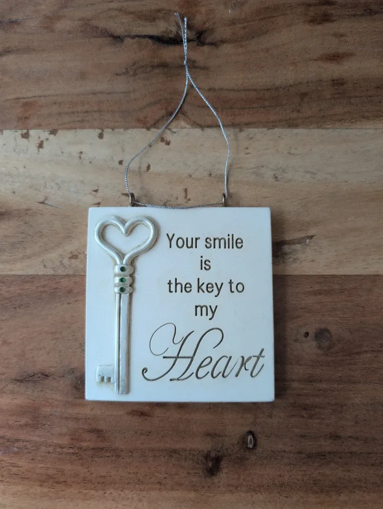 Small Heart Key Wall Decor - #cleanout