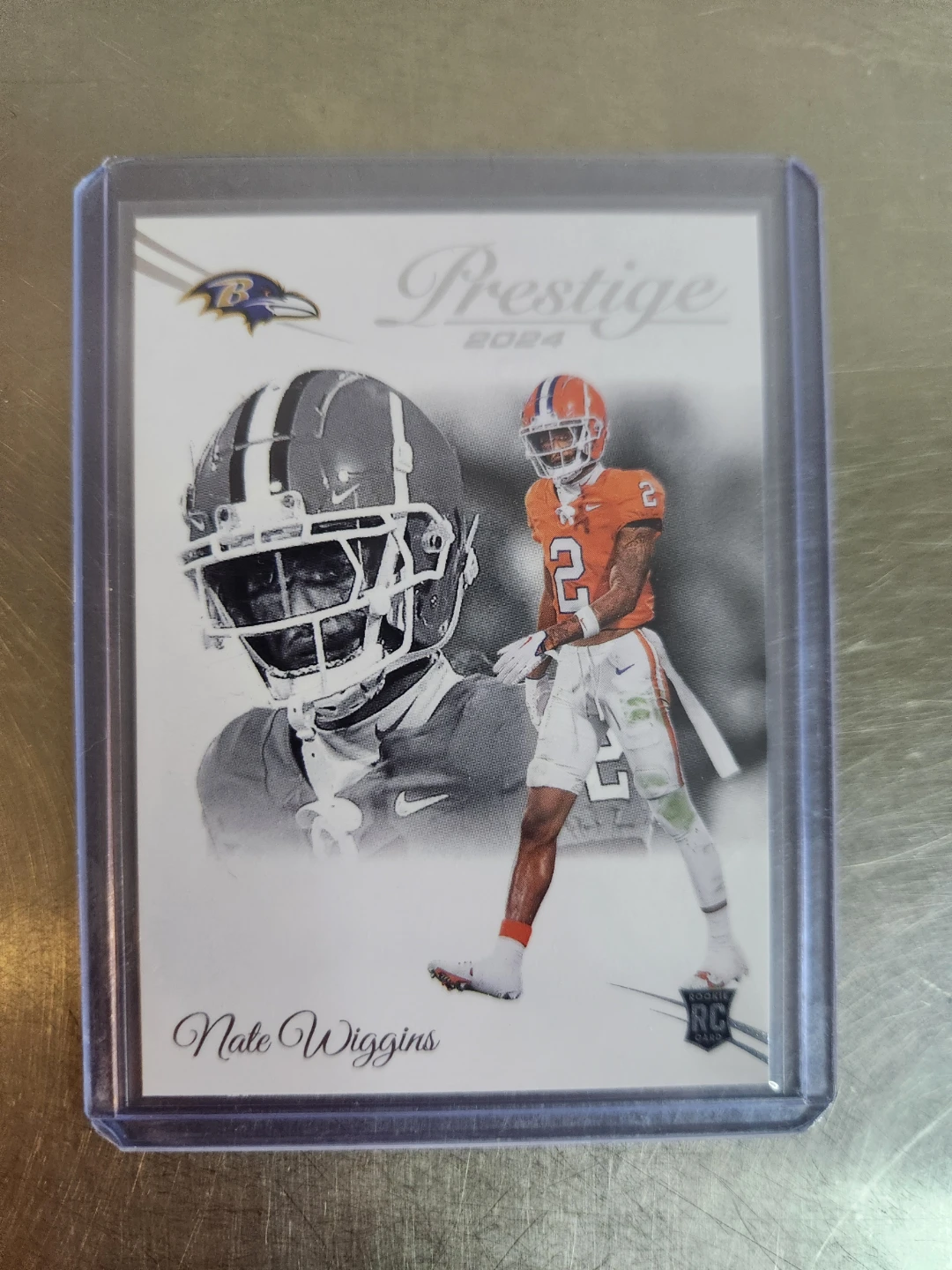 Nate Wiggins Rookie Football Cards - 2024 - photo 2