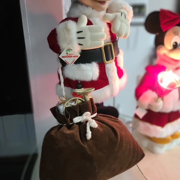 Telco Motion-ette Mickey & Minnie Christmas Figures image indicator(5)