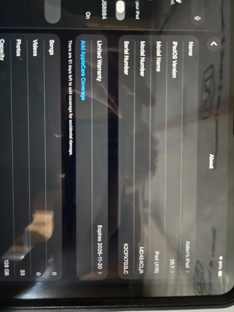 iPad (A16) 128GB with Otterbox Case image indicator(3)