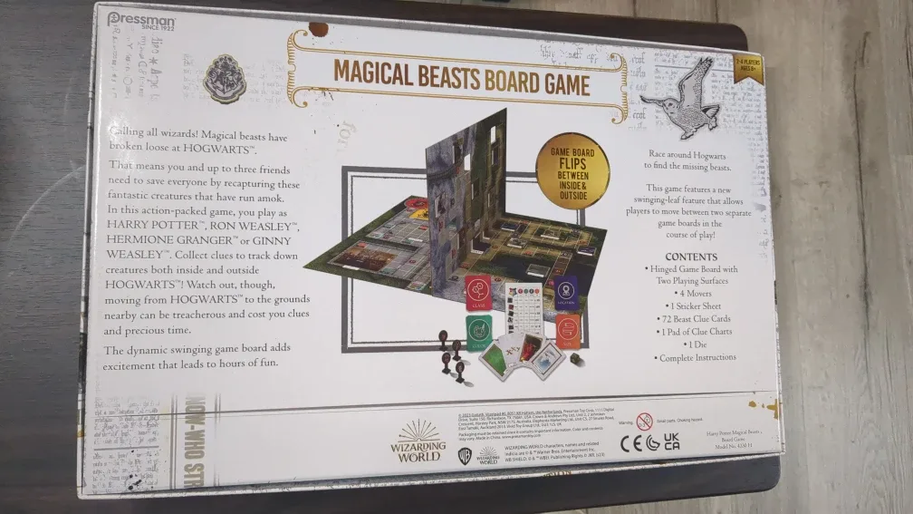 Harry Potter Magical Beasts Board Game image indicator(2)