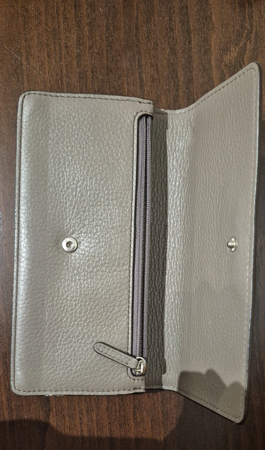 Michael Kors Leather Wallet - Taupe - photo 2